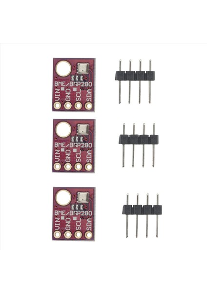 6pcs BME280 5V Dijital Sensör Sıcaklık Nemi Barometrik Basınç Sensör Modülü I2C Spı BME280 Sensör Modülü (Yurt Dışından) fiyatları
