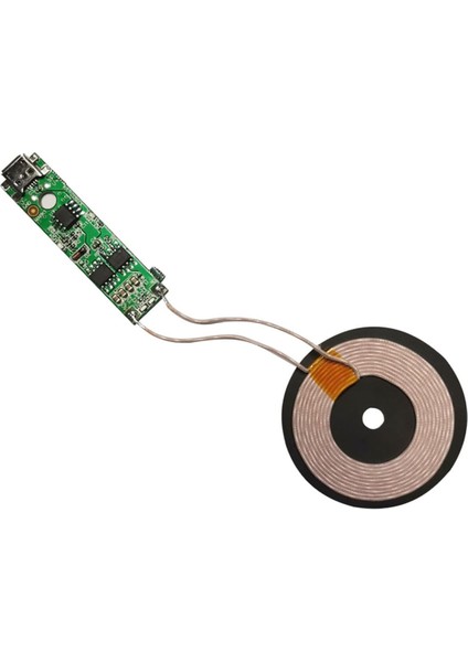 Kablosuz Şarj Modülü 5W 1A Mobil Akıllı Telefon Oyuncak Pil Şarj Transmiter Micro USB Samsung Apple indirimleri