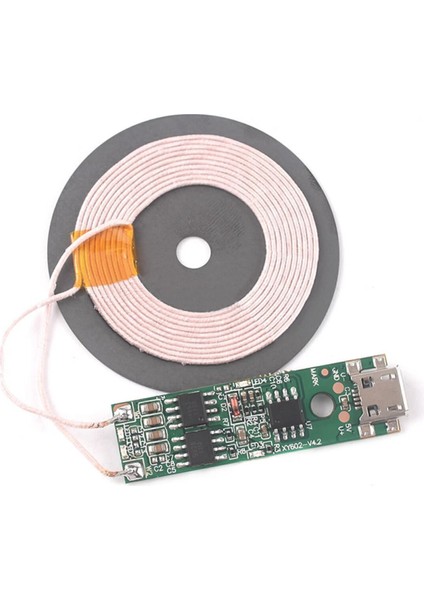Kablosuz Şarj Modülü 5W 1A Mobil Akıllı Telefon Oyuncak Pil Şarj Transmiter Micro USB Samsung Apple
