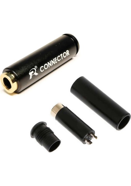 3.5mm Dişi Ses Soket Kutusu 4 Tel Kutuplu Aluminyum Jack Altın Kaplama Stereo Kulaklık modelleri