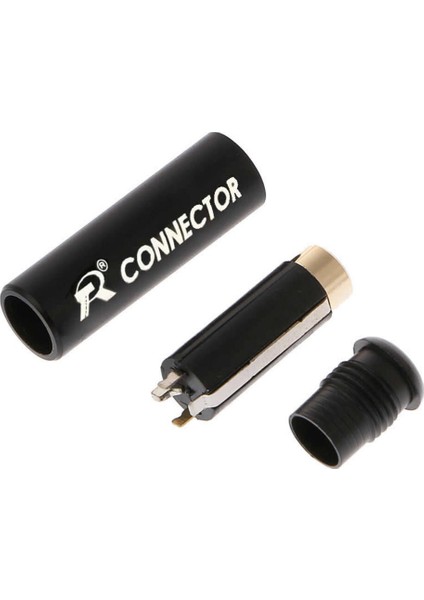 3.5mm Dişi Ses Soket Kutusu 4 Tel Kutuplu Aluminyum Jack Altın Kaplama Stereo Kulaklık indirimleri