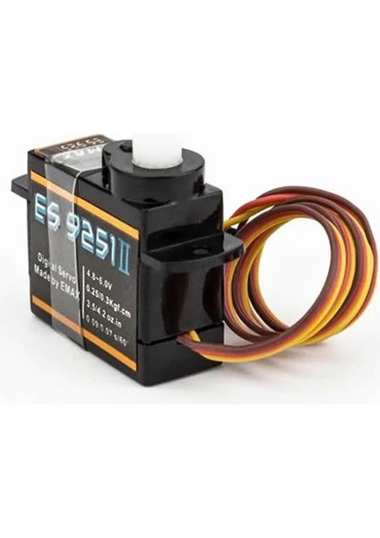 Emax ES9251 Iı 4gr Dijital Servo Motor Mini Plastik Dişli 0.25KGCM Tork Rc Uçak Drone Robot Kol