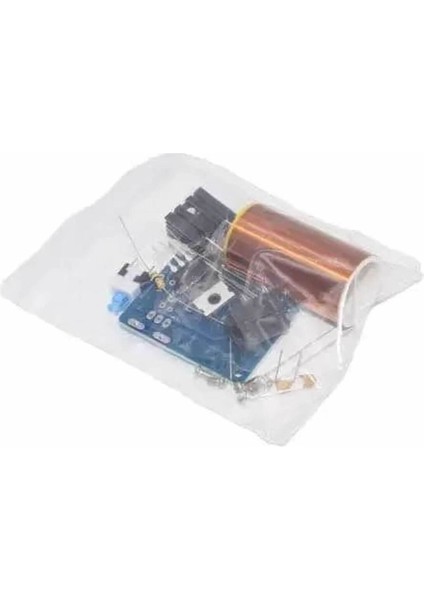Demonte Mini Tesla Bobin Kit Modül Kablosuz Enerji Iletimi BD243 Dc 9 / 12V Temassız Elektrik Transf