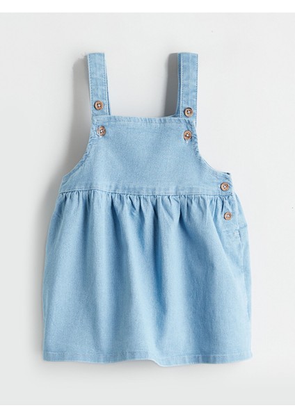 Yeni Sezon Kız Bebek Jean Elbise ve Bluz 2'li modelleri