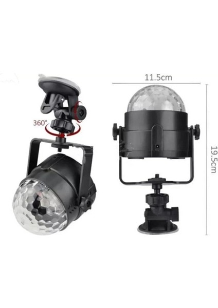 Taşınabilir ve Dayanıklı Plastik Kristal LED Disko Işığı fırsatları