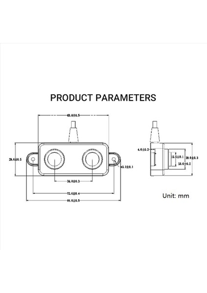 Arduino Ahududu Pi Için Su Seviyesini Ölçmek Için 2x Ultrasonik Menzilli Sensör IP67 Su Geçirmez Pwm 3-450CM (Yurt Dışından) fırsatları