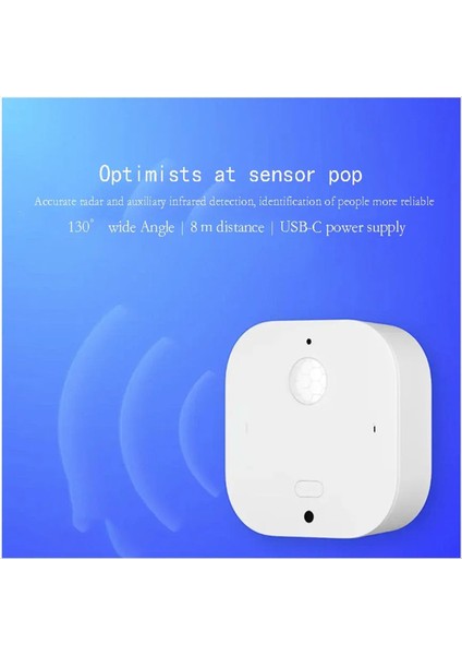 Xiaomi Mijia Optimist Smart Home Için Milimetre Waveradarinfraned Sıcaklık Nemi Işık 5 In-One Geliştirilmiş Sensör (Yurt Dışından) fiyatları