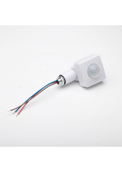 AC85-265V IP65 Hareket Sensörü Ayarlanabilir Pır Anahtarı Ultratin LED Işık Pır Dış Mekan Hareket Sensörü Dedektörü 10MM Beyaz (Yurt Dışından) indirimleri
