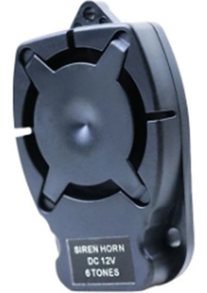 Alarm Boynuz Siren Buzzer 12V Altı Tonlu 110 Puan Küçük Boyut ve Kurulumu Kolay Yüksek Desibel Düz Gövde Küçük Siren Boynuzu (Yurt Dışından)