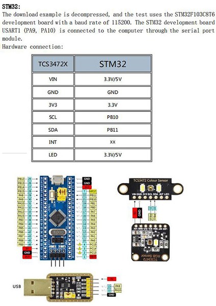 Renk Tanıma Sensörü TCS230 TCS3200 Parlak Işık Sensörü Arduino STM32 Dc 3 3/5V Için Renk Tanıma Modülü Iıc (Yurt Dışından) indirimleri