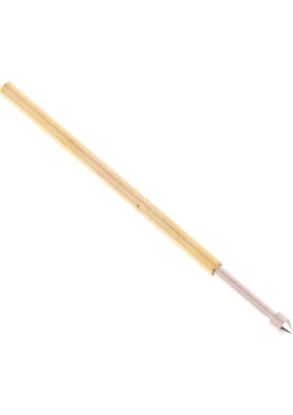 Pogo Pin P100-E2 Uyumlu 100 Adet Set Altın Kaplama Yaylı Test Probu Pim 1.3mm Konik Programlayıc