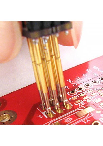 Pogo Pin P100-E2 Uyumlu 100 Adet Set Altın Kaplama Yaylı Test Probu Pim 1.3mm Konik Programlayıc modelleri