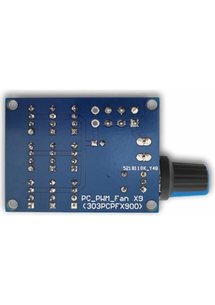 9 Kanal Dc 12V Pwm Fan Hız Kontrol Kartı Klemens Atx Besleme Soket Pot Kontrol Bilgisayar Pc Cpu