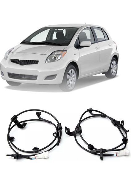 3 Çift Ön Sol ve Sağ Abs Tekerlek Hız Sensörü 2006-2012 Toyota Yaris 2008-2009 Scion Xd 89543-52030 89543-0D040 (Yurt Dışından) fırsatları