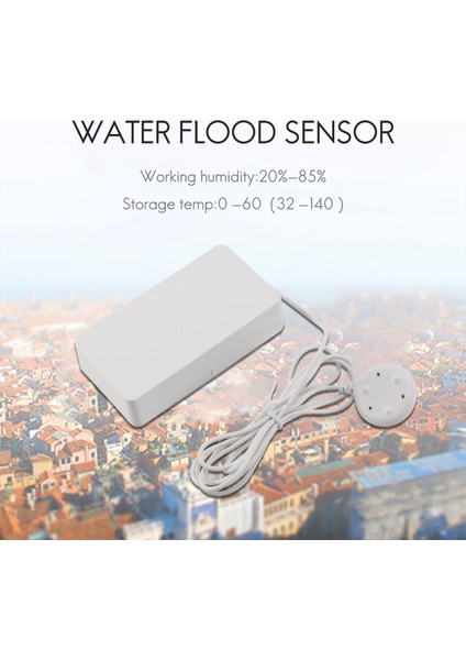 Tuka Akıllı Wifi Su Taşkın Sensörü Su Sızıntısı Dedektörü Sızıntı Tespit Edildiğinde Uyarı Gönder Alexa Google Home ile Çalışma (Yurt Dışından) fiyatları