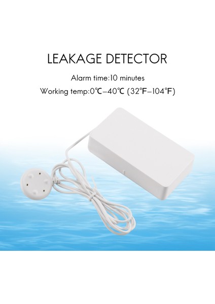 Tuka Akıllı Wifi Su Taşkın Sensörü Su Sızıntısı Dedektörü Sızıntı Tespit Edildiğinde Uyarı Gönder Alexa Google Home ile Çalışma (Yurt Dışından) fırsatları