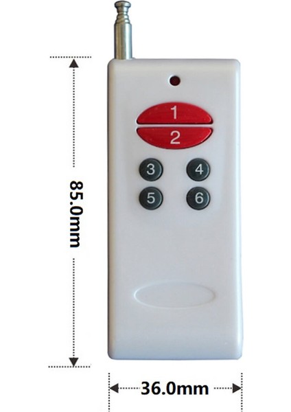 6 Kanal 433MHZ Uzaktan Kumanda Garaj Otomatik Kapı Kepenk Bariyer Alarm Lamba Motor Kontrol Anahtar indirimleri