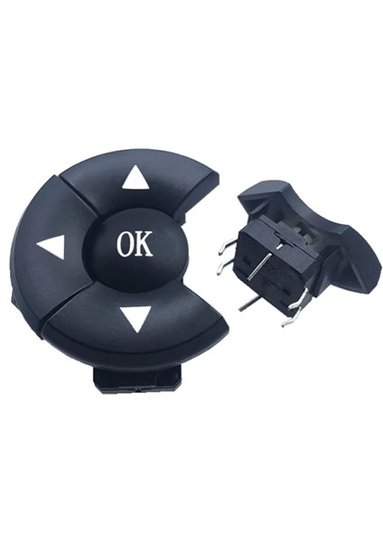 4 Yön Ok 12X12MM Buton 1 Set Navigasyon 5 Buton 5 Başlık 4 Yön Tamam Anahtar Tuş Takımı Kumanda fırsatları