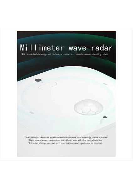 Xiaomi Mijia Optimist Smart Home Için Milimetre Waveradarinfraned Sıcaklık Nemi Işık 5 In-One Geliştirilmiş Sensör (Yurt Dışından) indirimleri