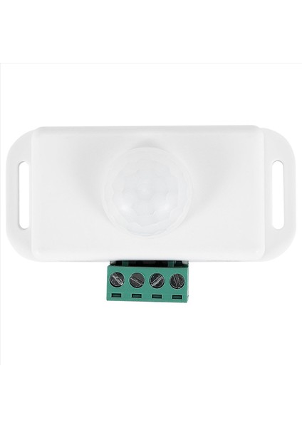 Dc 12V 24V Pır Hareket Sensörü Fonksiyon Denetleyicisi LED Anahtar Gövdesi Kızılötesi Anahtar Hareket Zamanlayıcısı LED Şeritler Için Beyaz (Yurt Dışından)