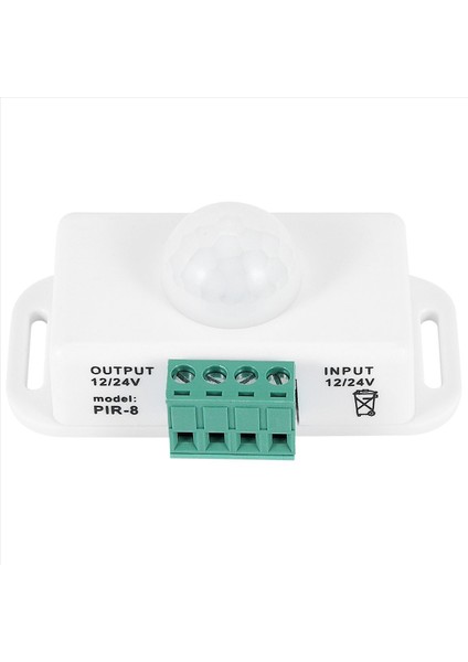 Dc 12V 24V Pır Hareket Sensörü Fonksiyon Denetleyicisi LED Anahtar Gövdesi Kızılötesi Anahtar Hareket Zamanlayıcısı LED Şeritler Için Beyaz (Yurt Dışından) fiyatları