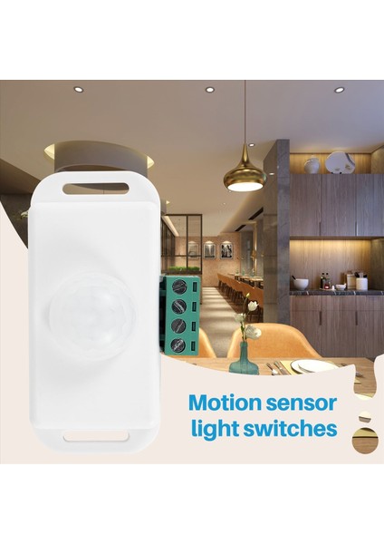 Dc 12V 24V Pır Hareket Sensörü Fonksiyon Denetleyicisi LED Anahtar Gövdesi Kızılötesi Anahtar Hareket Zamanlayıcısı LED Şeritler Için Beyaz (Yurt Dışından) indirimleri