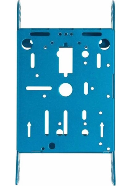 Aluminyum Robot Araba Gövdesi Metal Şase Stem Eğitim Mbot Çizgi Izleyen Yarışma Diy Oyuncak indirimleri