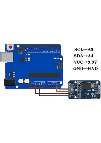 DS3231 Rtc Gerçek Zaman Saat Modülü Mini Iıc Gerçek Zaman Saniye Dakika Saat Gün Ay Yıl Tarih