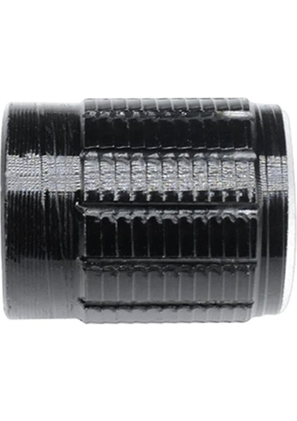 Alüminyum Pot Başlığı 6mm Tırtıklı Mil 6mm Siyah Metal Potansiyometre Rotary Enkoder Ses Voltaj