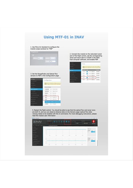 Mtf 01 Optik Sensör Modülü PMW3901 Optik Akış Sensörü Iha Konumlandırma 8m Lazer Aralıklı Entegre (Yurt Dışından)