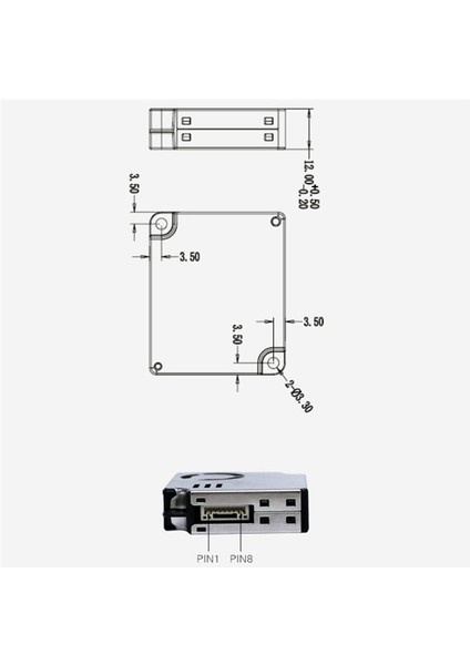 PMS9103M Pm2 5 Toz Parçacık Sensörü Modülü PM2S-3 Iç Mekan Gaz Hava Kalitesi Algılama PMS9003M Planower (Yurt Dışından) indirimleri