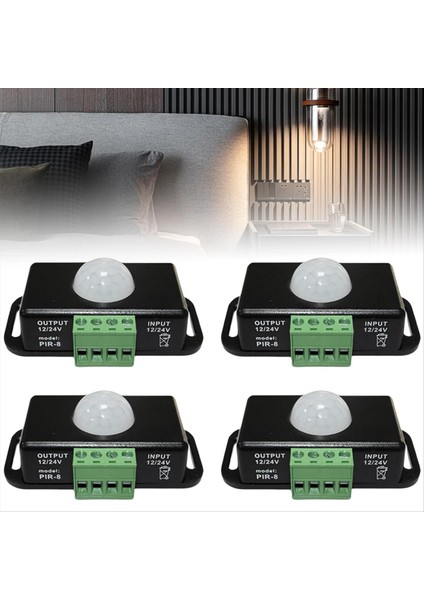 LED Hareket Sensörü 12V/24V Dc Hareket Sensörü Gövdesi Kızılötesi Hareket Pir Sensör Anahtarı Otomatik Kablosuz Ampul Dimmer (Yurt Dışından) indirimleri