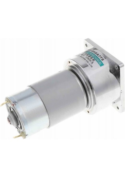 XD-60GA775 Dc Motor 12V 5rpm 35W 87KG.CM Yüksek Tork Kuvvet Metal Dişli Redüktörlü Robot Cnc Makine modelleri