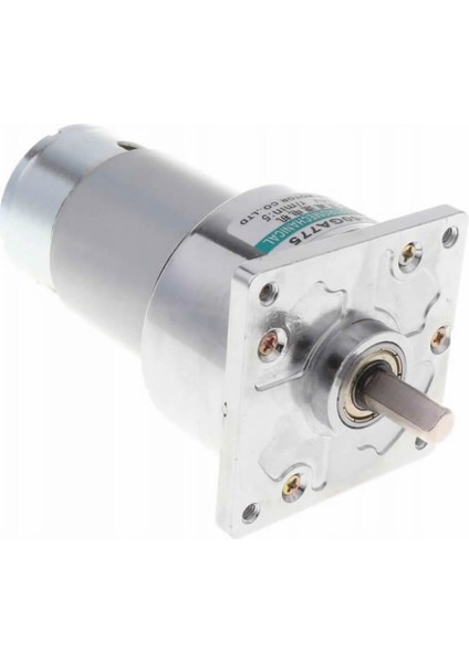 XD-60GA775 Dc Motor 12V 5rpm 35W 87KG.CM Yüksek Tork Kuvvet Metal Dişli Redüktörlü Robot Cnc Makine