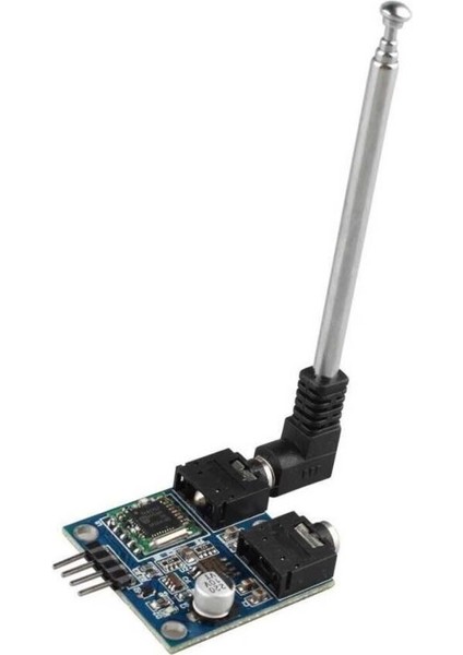 TEA5767 Fm Stereo Radyo Alıcı Modülü Anten I2C Dijital Programlanabilir Düşük Güç 76MHZ-108MHZ