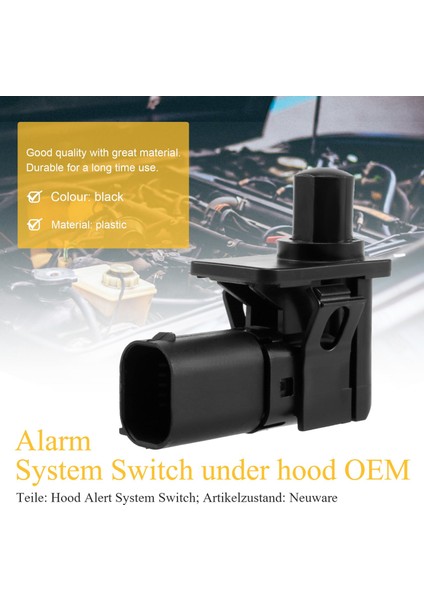 Bmw E46 320I E39 530D E60 E38 E65 Hood Alarm Sistemi Anahtarı Kaput Sensörü 61319119052 (Yurt Dışından) indirimleri