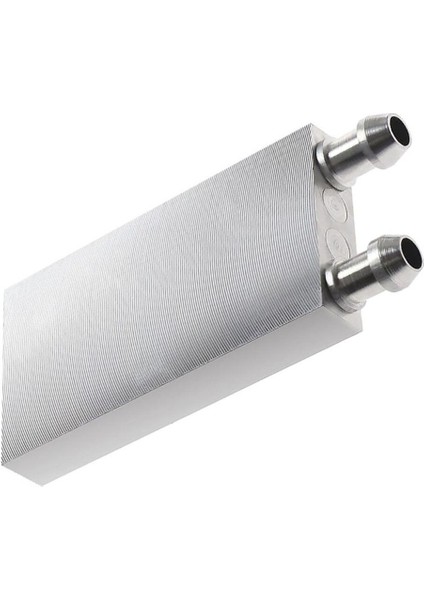 4X8CM Sıvı Su Soğutucu Aluminyum Blok Bilgisayar Cpu Grafik Gpu Anakart Xbox Lazer Kafa Soğutma indirimleri