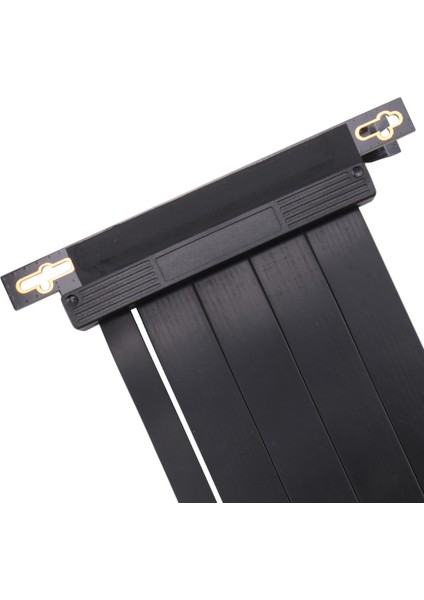Full Hızlı Pcıe 4.0 16X Yükseltici Kablo Grafik Kartı Uzatma Kablosu Pcı Express Port Gpu Riser Extender, 90 Derece 10CM (Yurt Dışından) fırsatları