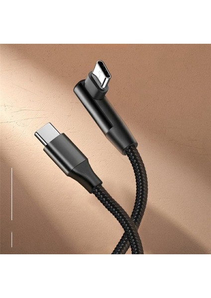 1m Tip-C Hızlı Şarj Kablosu Şarj Veri Kablosu Xiaomi Huawei Samsung Aksesuarları Için Çift C Tip Kafa Veri Kablosu (Yurt Dışından) fırsatları