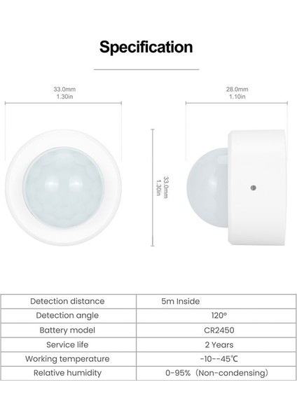 3x Hareket Vücut Sensörü Zigbee 3 0 Tuya Mini Akıllı Insan Hareketi Pir Dönüştürücü (C) (Yurt Dışından) fırsatları