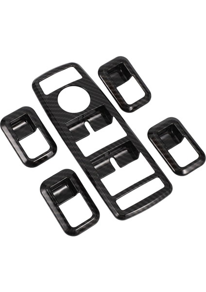 Mercedes Için 5x Kapı Pencere Anahtarı Kapağı Benz W204 ve 4pcs Cıvatalı Mercedes Için Kapı Kilit Düğmelerini Değiştirin (W117 C117 X156) (Yurt Dışından) modelleri