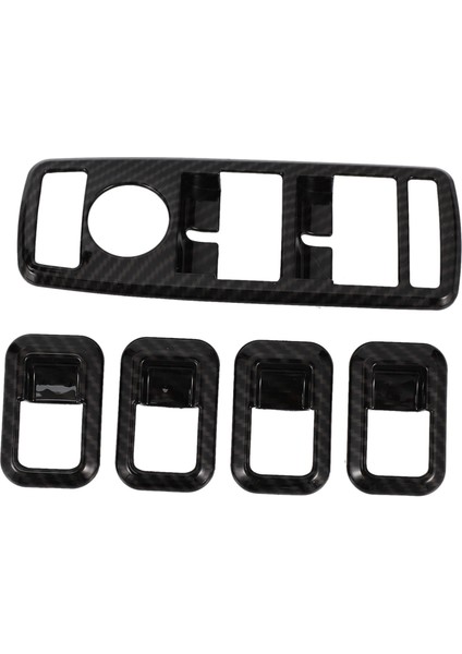 Mercedes Için 5x Kapı Pencere Anahtarı Kapağı Benz W204 ve 4pcs Cıvatalı Mercedes Için Kapı Kilit Düğmelerini Değiştirin (W117 C117 X156) (Yurt Dışından) indirimleri