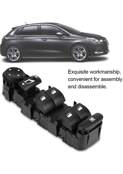 6554 Ha 6554HA Carroen C4 2005-2011 Elektrikli Güç Penceresi Sol Sürücü Tarafı Güç Kontrol Anahtarı (Yurt Dışından) modelleri