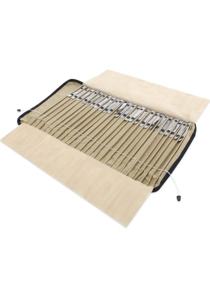 Kemer Muhafazalı Siyah Kumaş Renkli 25LI Tesbih Rulosu modelleri