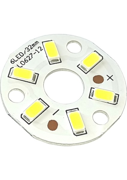 5730 12V 3W 32MM Beyaz LED Modül Aluminyum Pcb 6 LED Lamba Aydınlatma Işık indirimleri