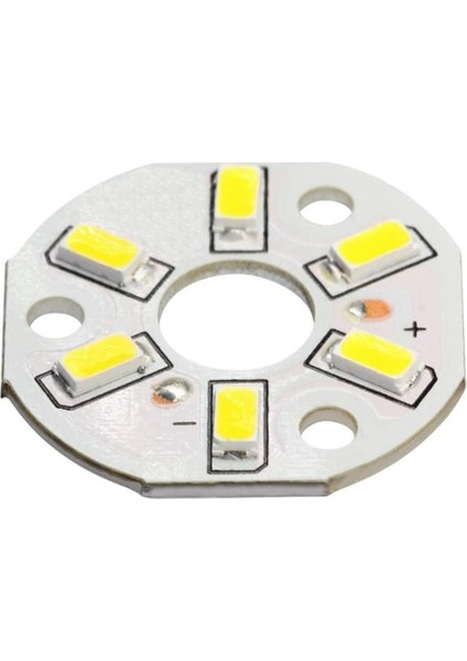 5730 12V 3W 32MM Beyaz LED Modül Aluminyum Pcb 6 LED Lamba Aydınlatma Işık