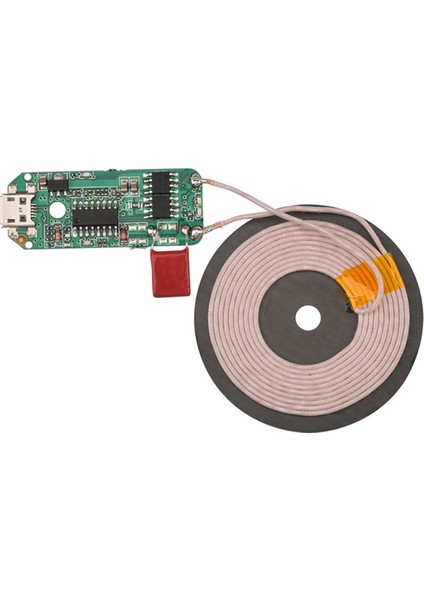 Kablosuz Şarj Modülü 10W 2A Mobil Akıllı Telefon Oyuncak Pil Şarj Transmiter Micro USB