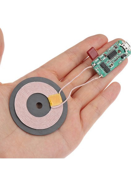Kablosuz Şarj Modülü 10W 2A Mobil Akıllı Telefon Oyuncak Pil Şarj Transmiter Micro USB fiyatları