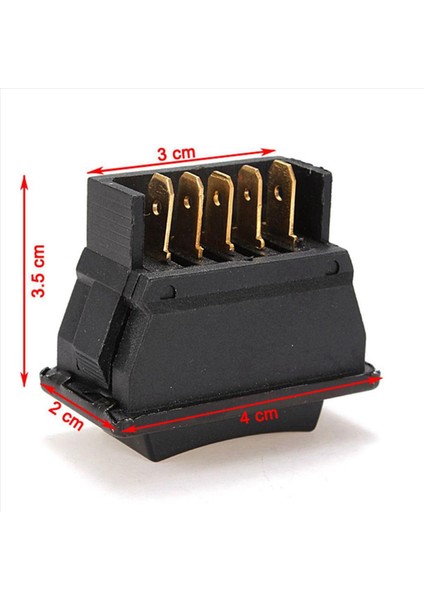 5x Evrensel Elektrikli Güç Penceresi Anahtarı Düğmesi 5 Pin 20A 12VDC Otomobil Kamyonu Aracı Için (Yurt Dışından) fırsatları