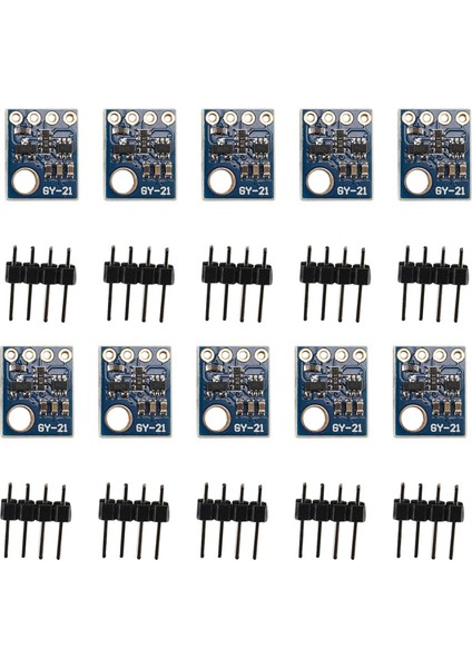 10PC SI7021 Gy-21 SHT21 HTU21 Dijital Nem Sıcaklık Sensörü Modülü Düşük Güçlü Cmos Ic Modülü Için SHT11&#39 I Değiştirin (Yurt Dışından)